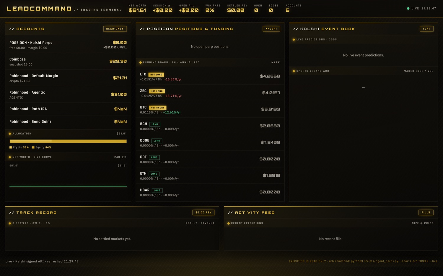 LIVE TERMINAL :4200